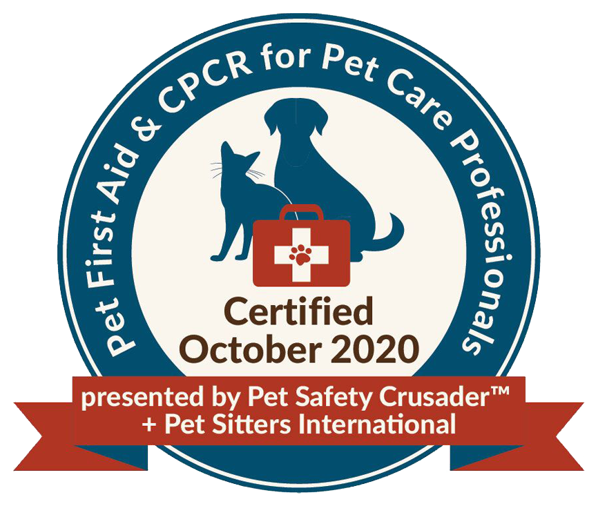 Certified Pet First Aid & Pet CPR Badge